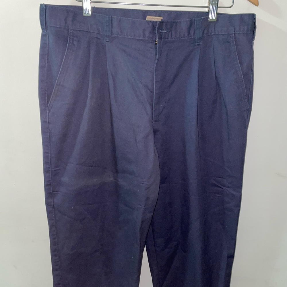 Navy Blue Men Slacks